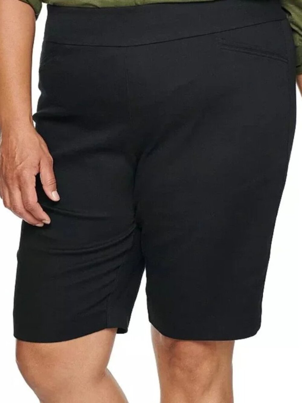 Croft and Barrow Plus Size Effortless Bermuda Shorts - Size 24W